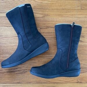 NEW Aravon Fairlee Womens Mid Boot Black CH3270 Size 11 NWT